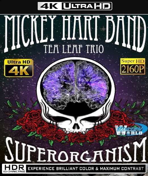 UHD001.Mickey Hart Band Superogranism Live 4K UHD (55G)